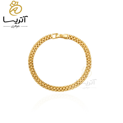 خرید دستبند طلا رولکس سه ردیف