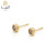 گوشواره طلا میخی سنگی (go1309)