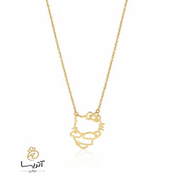 گردنبند طلا متصل کیتی (ga224)