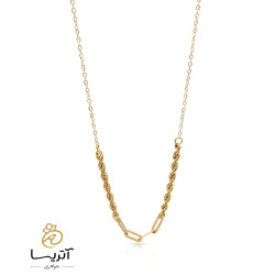 گردنبند طلا هرمس ترکیبی (ga507)