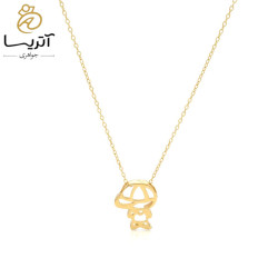 گردنبند طلا سه بعدی پسر (ga519)