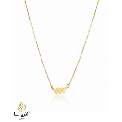 مدال طلا متصل برگ (sg136)