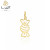 مدال طلا طرح شکلات (ns504)
