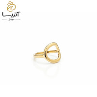 انگشتر طلا زنانه مدل دایره توخالی کد an1213 براق و شیک مناسب هدیه و استفاده روزمره