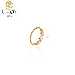 انگشتر طلا طرح ستاره