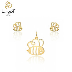 نیم ست طلا زنبور عسل (ns506)