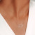 گردنبند طلا قلب متصل (sg110)