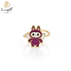 انگشتر طلا لبوبو (an1083)