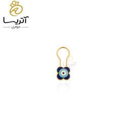 سنجاق سینه گل طلا