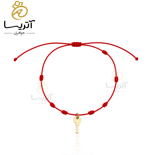 خرید دستبند هفت گره کلید طلا