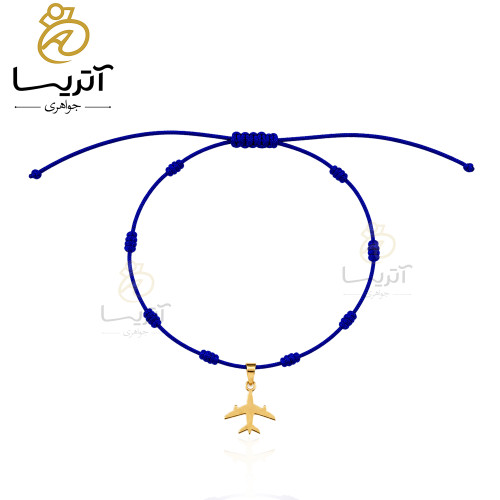 دستبند طلا هواپیما db004 خرید دستبند طلا هواپیما