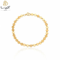 دستبند طلا پولکی (ns510)