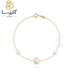 دستبند طلا مرواریدی