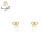 گوشواره طلا میخی پاپیون (ns500)