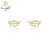 گوشواره میخی طلا برگ (ns503)