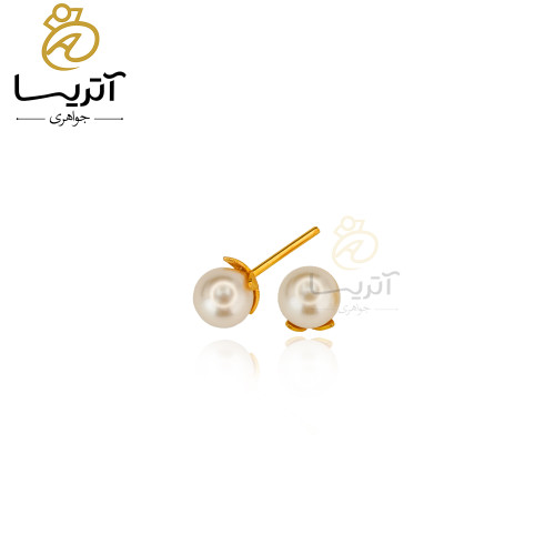 خرید گوشواره طلا مرواریدی