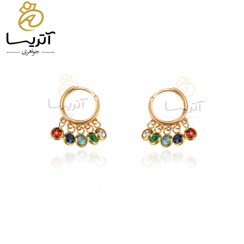 خرید گوشواره طلا آبنبات
