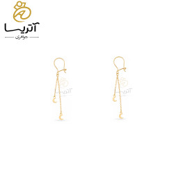 گوشواره طلا ماه گوشواره طلا ماه