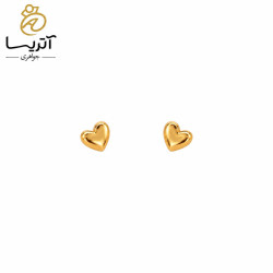 گوشواره قلب طلا
