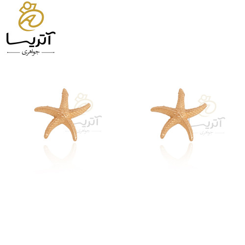 گوشواره ستاره دریایی go624 خرید گوشواره ستاره دریایی