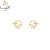 گوشواره طلا میخی وال (ns551)