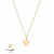 گردنبند طلا تاج (ga249)