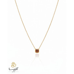 گردنبند طلا سنگی (ga438)