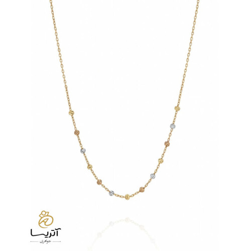 گردنبند طلا البرنادو مدل ga439 با طراحی خاص و زیبا گردنبند طلا البرنادو مدل ga439 با طراحی شیک و کیفیت عالی مناسب برای هدیه یا استفاده روزانه