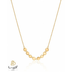 گردنبند طلا پولکی (ga442)