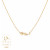 گردنبند طلا اسکلت ماهی