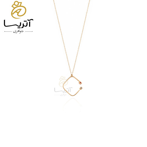 خرید گردنبند طلا لوزین
