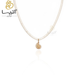 گردنبند طلا مرواریدی حلزون