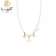 گردنبند طلا مروارید اقیانوس