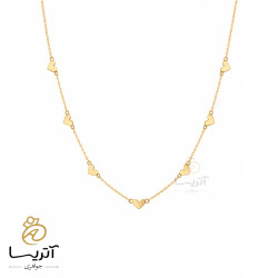 گردنبند طلا دل آویز