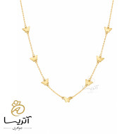 گردنبند طلا  پروانه