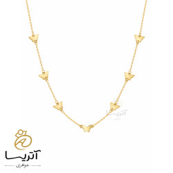 گردنبند طلا  پروانه