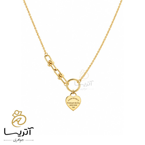 خرید گردنبند طلا تیفانی