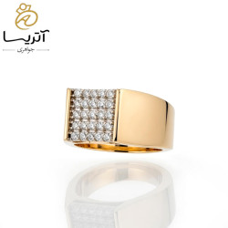انگشتر طلا مردانه روبرتو (an262)