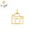 مدال طلا طرح دوربین (ns502)