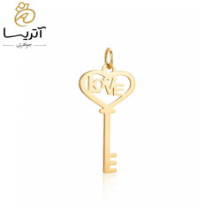 مدال طلا کلید love 