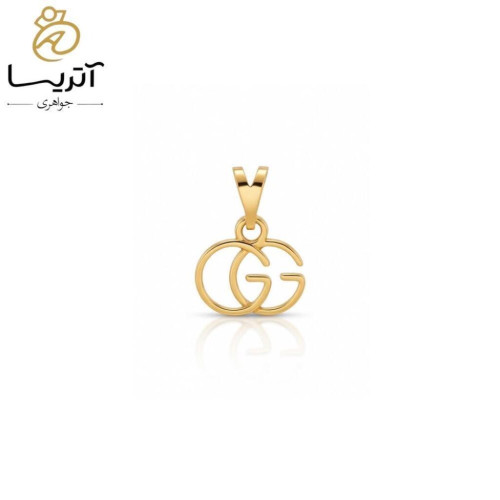 مدال طلا گوچی مدل ns546 مناسب برای استفاده روزانه و هدیه، طراحی شیک و لوکس با کیفیت ساخت بالا، انتخابی خاص برای زیبایی