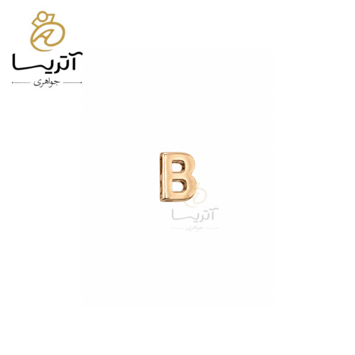 خرید پلاک طلا حرف B