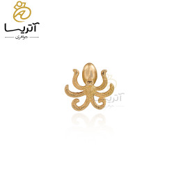 پلاک طلا طرح اختاپوس پلاک طلا طرح اختاپوس