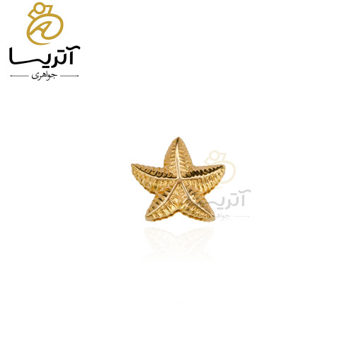 خرید پلاک طلا طرح ستاره دریایی