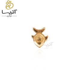 پلاک طلا طرح ماهی
