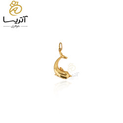 پلاک طلا دلفین پلاک طلا دلفین