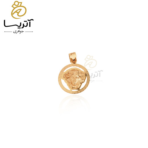 خرید پلاک طلا مدوسا رینگ