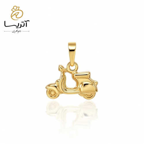 مدال طلا موتور مدل pe898 مناسب برای هدیه و کلکسیون با طراحی زیبا و کیفیت عالی