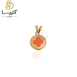 پلاک طلا دایره ونکلیف