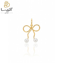مدال طلا پاپیون و مروارید (pe907) مدال طلا پاپیون و مروارید (pe907)